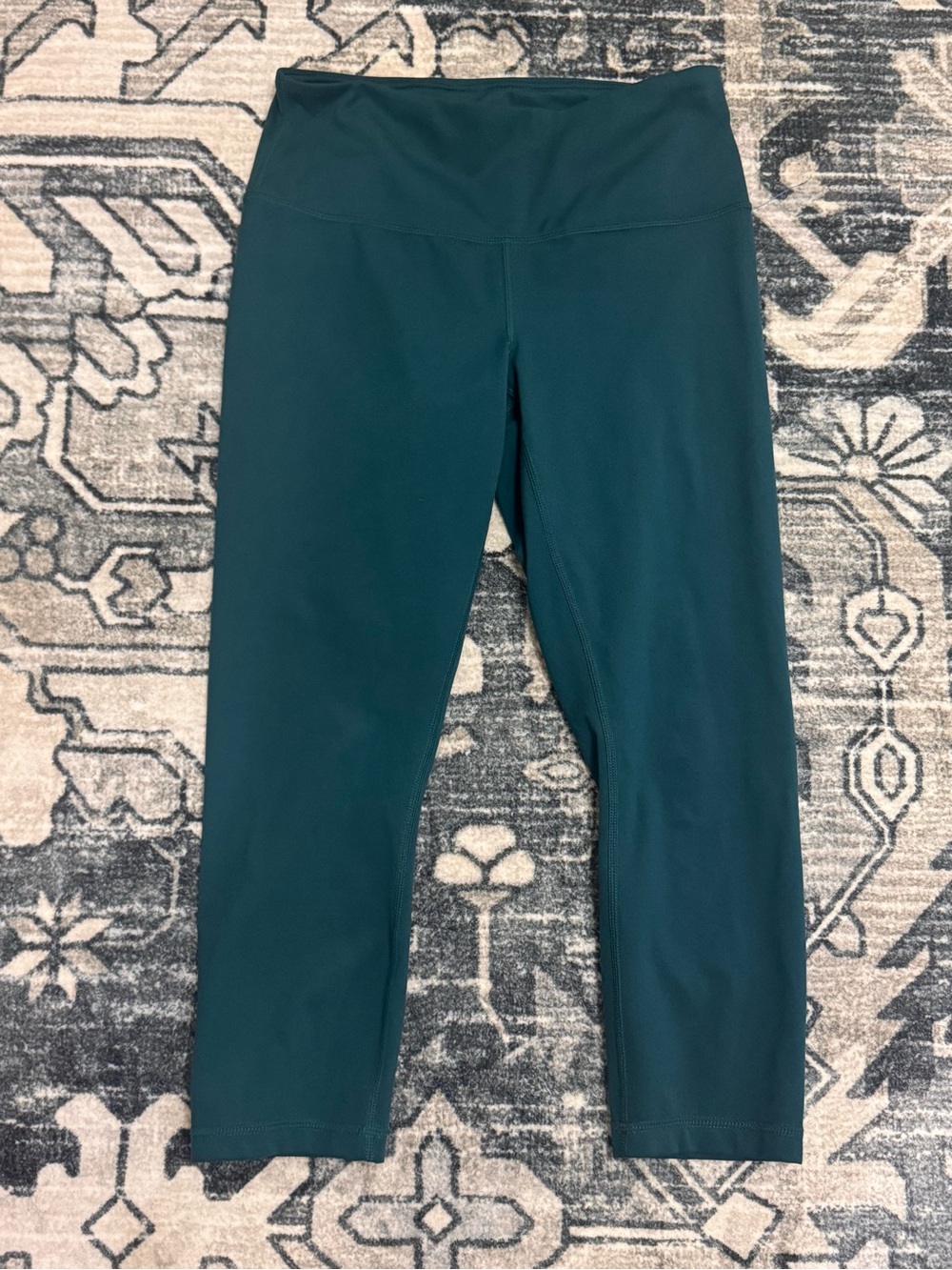 Yogalicious Teal Capri Leggings Sz M